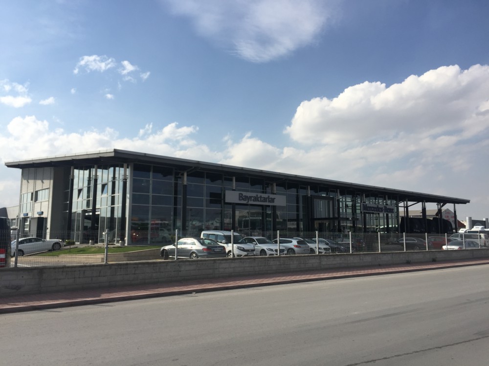 Konya Mercedes Showroom Binası Yapımı || 3MC Yapı