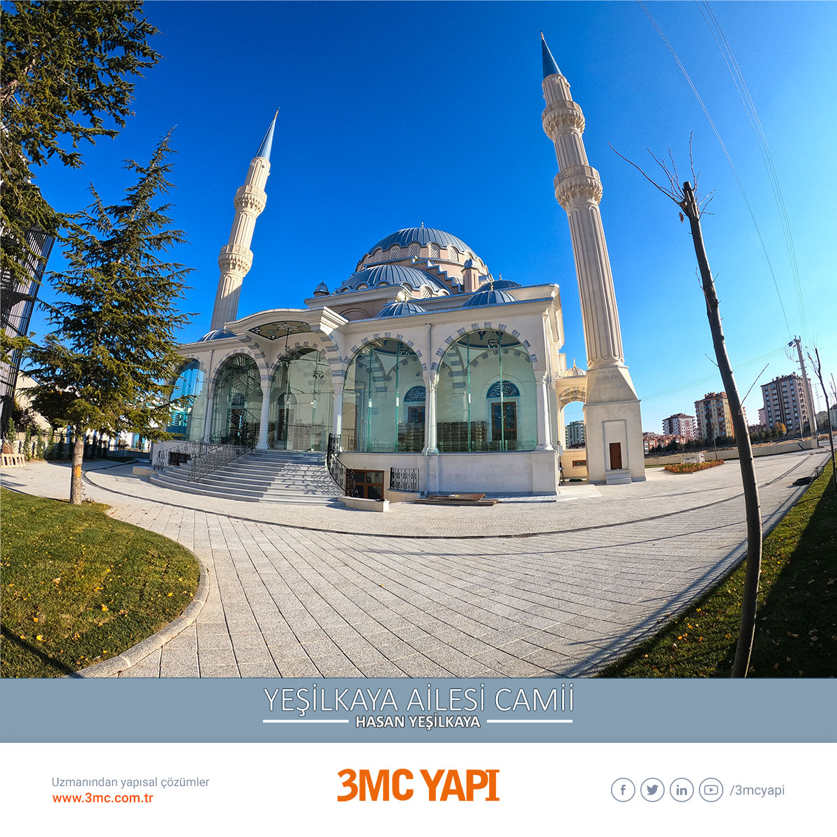 Yeşilkaya Kardeşler Camii || 3MC Yapı