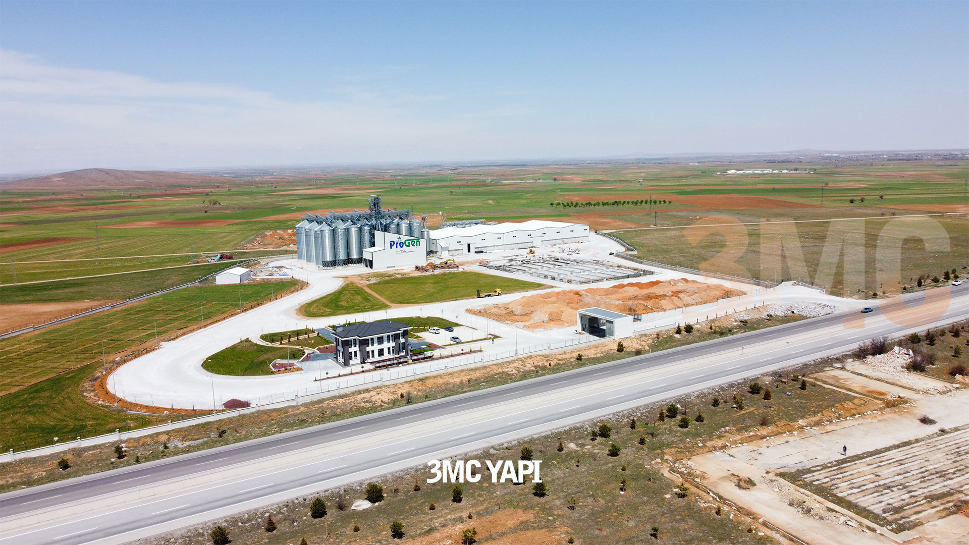 ProGen Tohum A.Ş. Tohum Eleme Tesisi Ve Silo Yapım İşi  || 3MC Yapı